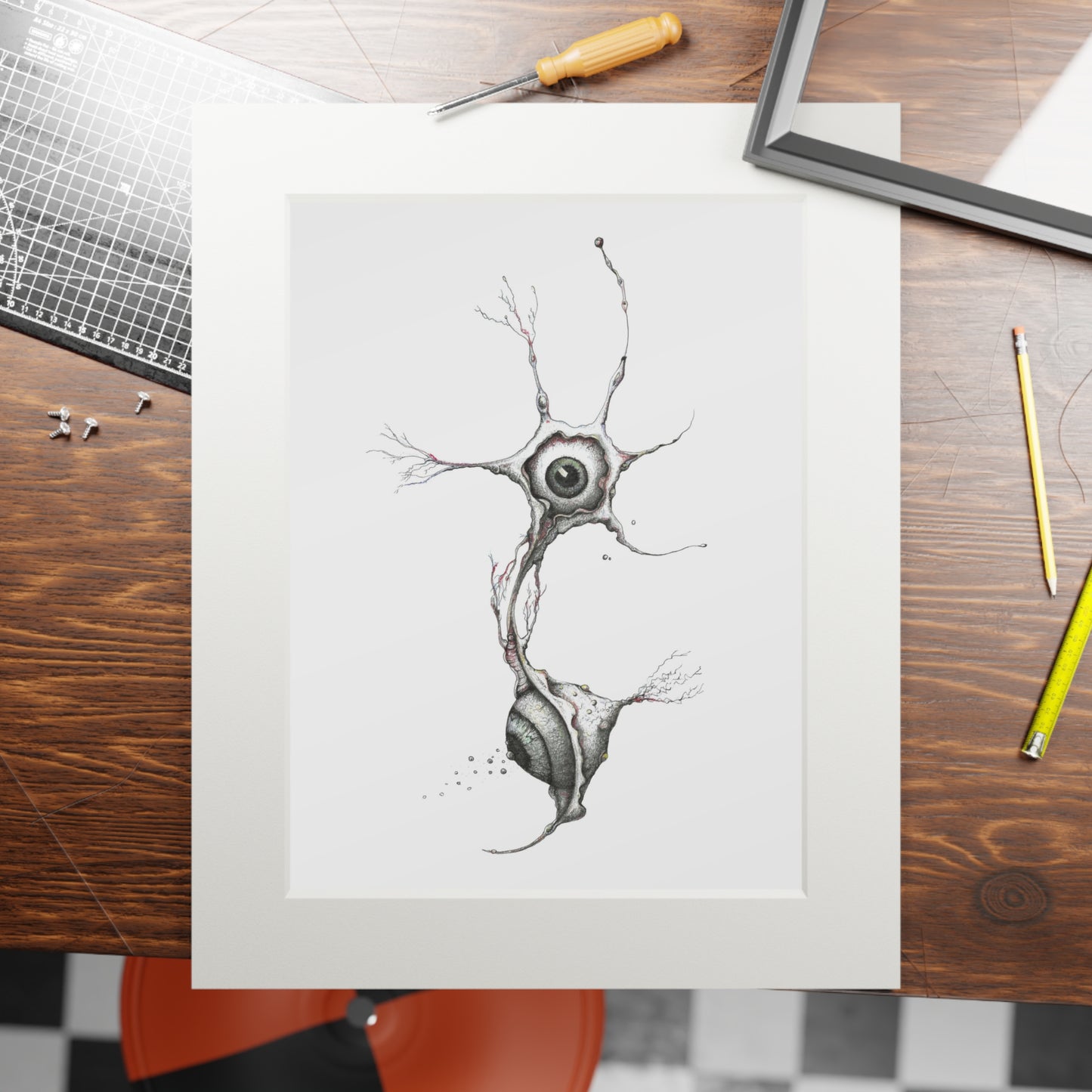 Fine Art Print - "Nocturnal Neuron"