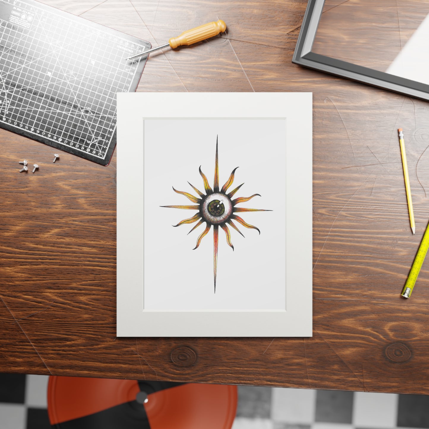 Fine Art Print - "Omniscient Gaze"