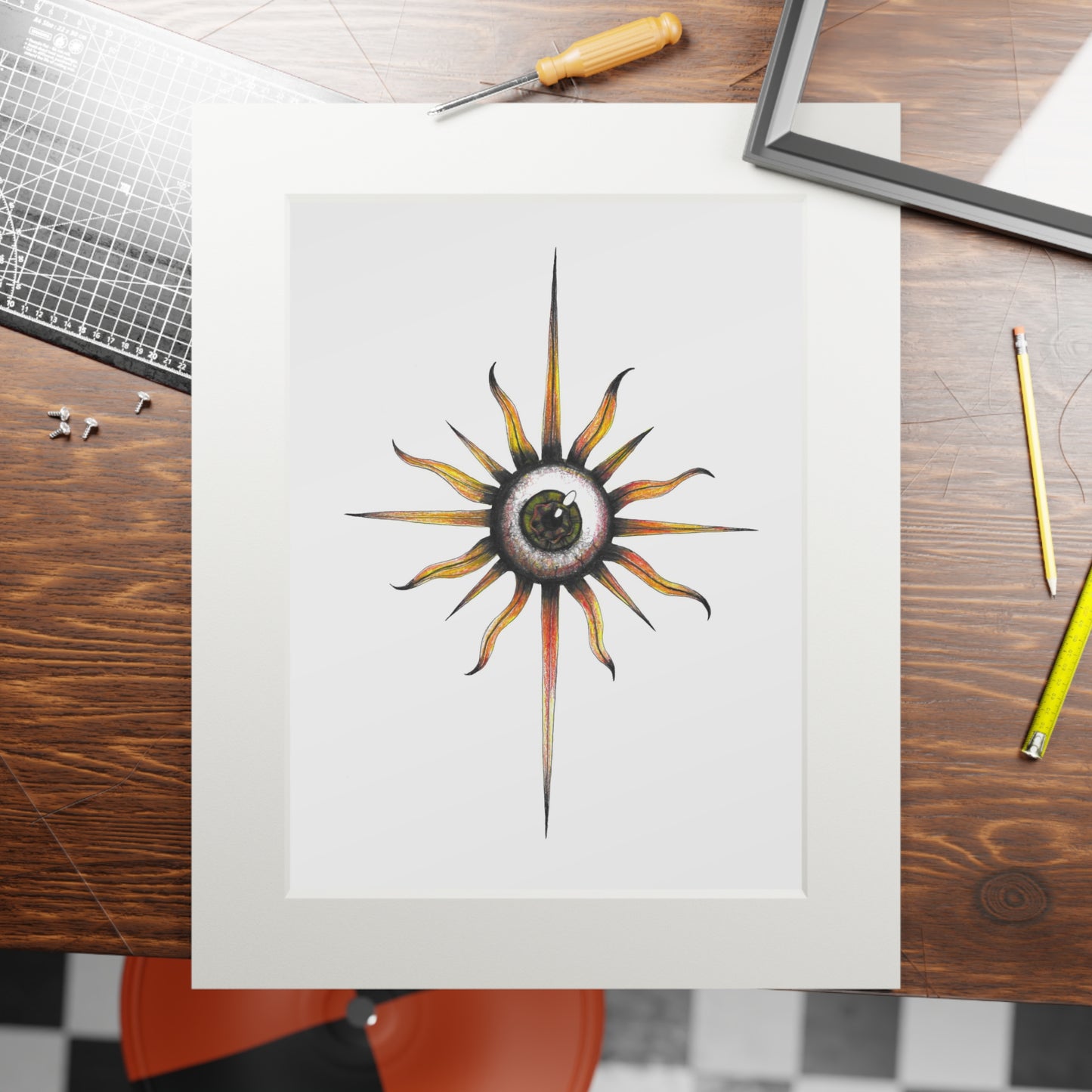 Fine Art Print - "Omniscient Gaze"